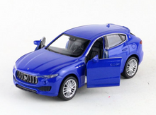 Load image into Gallery viewer, WELLY 1:36 Blue Levante SUV Sports Model Diecast Toy Metal Car BN
