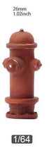Load image into Gallery viewer, 1:64 Painted Figure Model Miniature Resin Diorama Fire Hydrant Traffic Tube Toy Collection