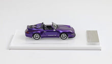 Load image into Gallery viewer, MK 1:64 Purple Gunther Werks 993 Speedster Sports Model Diecast Resin Car New Collection