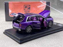 Load image into Gallery viewer, DCM 1:64 Purple Cullinan Luxury SUV Sports Model Diecast Metal Car New Collection
