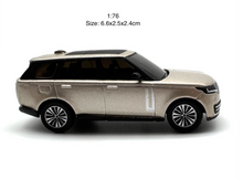 Load image into Gallery viewer, OXFORD 1:76 Gold Range Rover L460 SWB SUV Sports Model Diecast Metal Car New Collection