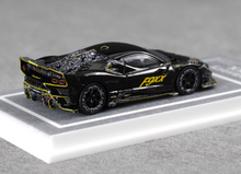 Load image into Gallery viewer, MJ 1:64 Black Mansory F9XX Racing Sports Model Diecast Metal Car New Collection