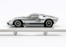 Load image into Gallery viewer, MY64 1:64 Silver GT GT40 MK1 Racing Sports Model Diecast Resin Car New Collection