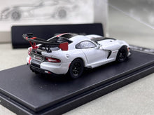 Load image into Gallery viewer, HM 1:64 White Viper ACR Racing Sports Model Diecast Metal Car New Collection