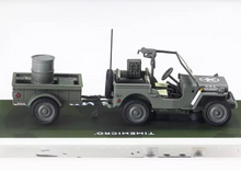 Load image into Gallery viewer, TM 1:64 Military Wellys MB Trailer Model Diecast Metal Car New Collection