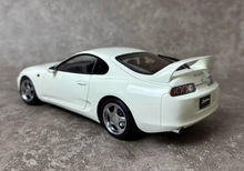 Load image into Gallery viewer, LCD 1:18 White JDM Supra A80 Coupe Racing Sports Model Diecast Metal Car New