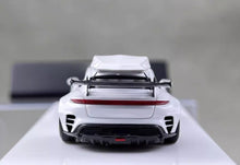 Load image into Gallery viewer, 404Error 1:64 White Taycan Roof Box Racing Sports Model Diecast Resin Car New Collection