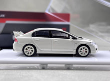 Load image into Gallery viewer, MH 1:64 Championship White Civic Type R FD2 Sports Model Diecast Metal Car BN