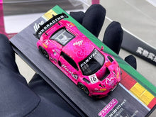 Load image into Gallery viewer, Tarmac 1:64 Pink R8 LMS GT3 EVO II #16 Sports Model Diecast Metal Car Box New Collection