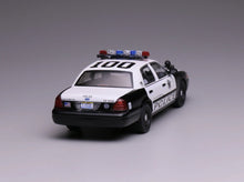 Load image into Gallery viewer, 1:64 596 LVPD Vegas Police Crown Victoria CV EN114 Model Diecast Metal Car BN