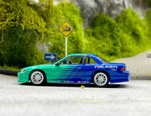 Load image into Gallery viewer, Tarmac 1:64 JDM Vertex Silvia S13 Falken Sports Model Diecast Metal Car New Collection