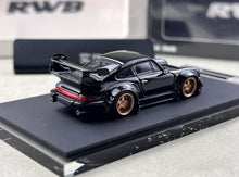 Load image into Gallery viewer, TM 1:64 Black RWB 964 Classic Sports Model Diecast Metal Car New Collection