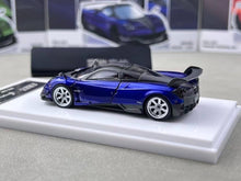 Load image into Gallery viewer, DK 1:64 Blue Huayra BC Sports Open Model Diecast Metal Car New Collection
