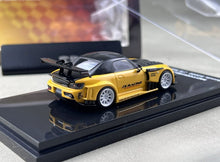 Load image into Gallery viewer, MH 1:64 Yellow Carbon S2000 Widebody Sports Model Diecast Metal Car New Collection