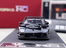 Load image into Gallery viewer, Star 1:64 Black F40 LBWK Racing Sports Model Diecast Metal Car New Collection