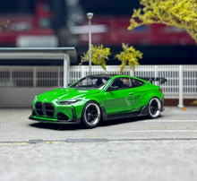 Load image into Gallery viewer, SW 1:64 Green M4 ADRO BODY KIT Coupe Sports Model Diecast Metal Car New Collection