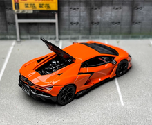 Load image into Gallery viewer, LCD 1:64 Orange Revuelto Racing Sports Model Diecast Metal Car New Collection