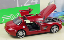 Load image into Gallery viewer, WELLY 1:24 SLS AMG Super Racing Sports Model Diecast Metal Car Display