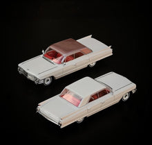 Load image into Gallery viewer, MK 1:64 White Deville American Muscle Lowrider Sport Model Diecast Metal Car