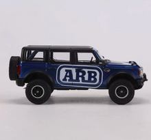 Load image into Gallery viewer, Shadow 1:64 Blue Bronco 4 Door ORV SUV Sports Model Diecast Metal Car New Collection