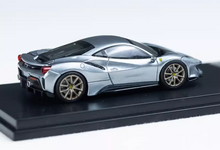 Load image into Gallery viewer, Ichilan 1:64 Blue Novitec 488 Pista Racing Sports Model Diecast Metal Car New Collection