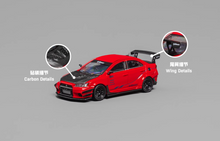 Load image into Gallery viewer, CM 1:64 Red JDM Lancer Evo X 10 Varis Sports Model Diecast Metal Car New
