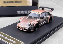 Load image into Gallery viewer, Star 1:64 Bronze RWB 964 GT Racing Sports Model Diecast Metal Car New Collection