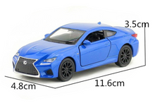 Load image into Gallery viewer, WELLY 1:36 Blue RC F Coupe Racing Sports Model Diecast Toy Metal Car BN