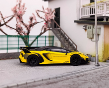 Load image into Gallery viewer, MINIGT 1:64 Yellow Aventador GT EVO LBWK Sports Model Diecast Metal Car New