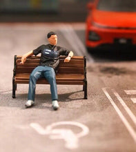 Load image into Gallery viewer, 1:64 Painted Figure Mini Model Miniature Diorama Sand Pet Street Boy Girl Man Collection