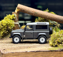 Load image into Gallery viewer, LCD 1:64 Gray Defender 90 ORV SUV Off Road Sports Model Diecast Metal Car New Collection