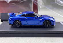 Load image into Gallery viewer, MH 1:64 Blue JDM Skyline GTR R35 Nismo Sports Model Diecast Metal Car New Collection