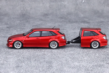 Load image into Gallery viewer, Mortal 1:64 HEC Red Altezza Wagon Trailer Sports Model Diecast Metal Car New Collection