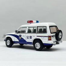 Load image into Gallery viewer, DBGT 1:64 White Police Pajero V31 SUV ORV Sports Model Diecast Metal Car New Collection