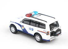 Load image into Gallery viewer, XCARTOYS 1:64 Police JDM Pajero Gen.4 SUV Off Road Model Diecast Metal Car