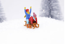 Load image into Gallery viewer, 1:64 Painted Figure Model Miniature Resin Diorama Sand Santa Christmas Kids Toy