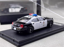 Load image into Gallery viewer, Rollin 1:64 2008 LAPD Charger Police Muscle Model Diecast Metal Car New Collection
