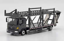 Load image into Gallery viewer, UM 1:64 Gray 500 HINO Ranger Double Transport truck Model Diecast Metal Car