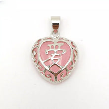 Load image into Gallery viewer, Nature Jade Love Pendant Necklace Gift Jewelry charm Blessing Adore Jewelry i