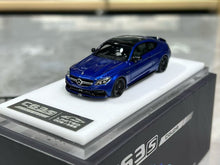 Load image into Gallery viewer, 1:64 CL Blue C63S AMG W205 Coupe Sports Model Diecast Resin Car New Collection