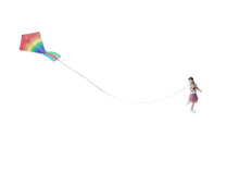 Load image into Gallery viewer, 1:64 Painted Figure Mini Model Miniature Resin Diorama Kite Flying Set Boy Kid