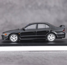 Load image into Gallery viewer, MK 1:64 HEC Black Galant VR-4 Sedan Sports Model Diecast Metal Car New Collection