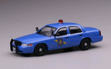 Load image into Gallery viewer, 1:64 596 Michigan State Police Crown Victoria CV Model Diecast Metal Car New Collection