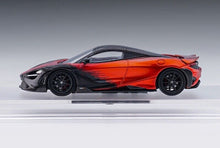 Load image into Gallery viewer, CM 1:64 Orange Black 765LT Super Racing Sports Model Toy Diecast Metal Car BN