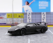 Load image into Gallery viewer, Maxwell 1:64 Black LP670-4 SV Super Racing Sports Model Diecast Metal Car New