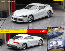 Load image into Gallery viewer, CCA 1:64 JDM White Supra GR Racing Sports Model Toy Diecast Metal Car BN