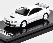 Load image into Gallery viewer, HobbyJapan 1:64 White Celica GT Rallye Sports Model Diecast Metal Car New Collection