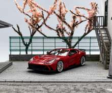 Load image into Gallery viewer, U2 1:64 Red Novitec 812 GTS Racing Sports Model Diecast Resin Car Box New
