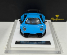 Load image into Gallery viewer, Onemodel 1:64 Blue LP670-4 Murcielago LB Sports Model Diecast Resin Car New Collection