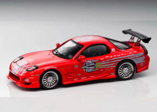 Load image into Gallery viewer, Mortal 1:64 JDM Red RX-7 FD Veilside Racing Sports Model Diecast Metal Car New Collection